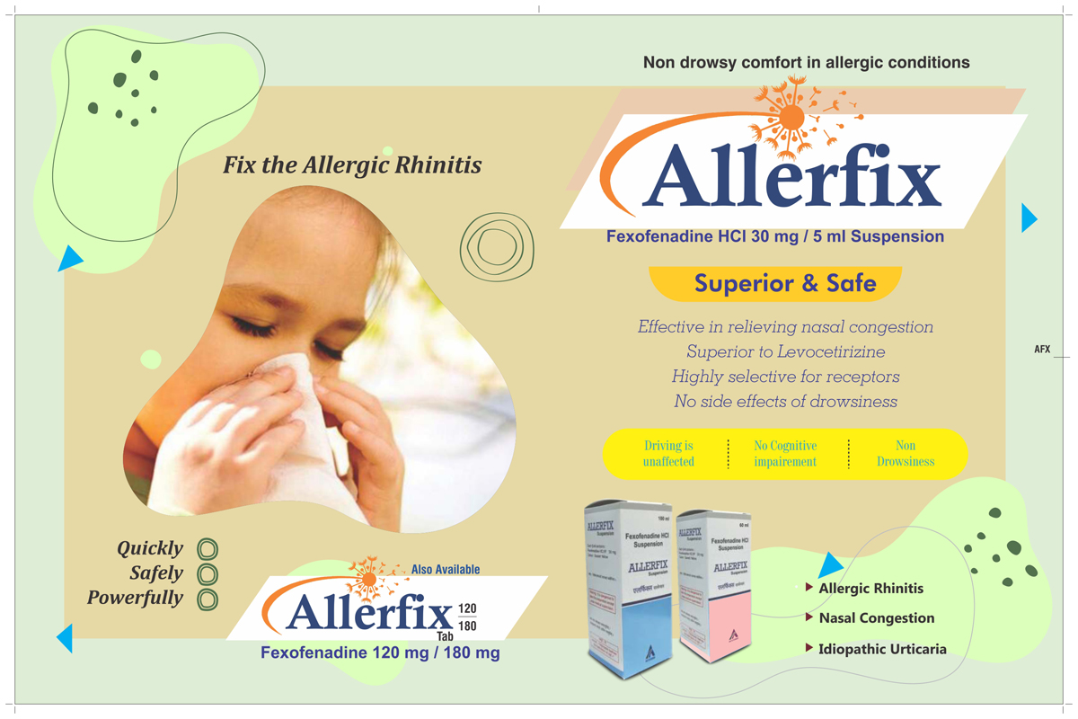 ALLERFIX SUSPENSION 60ML/100ML