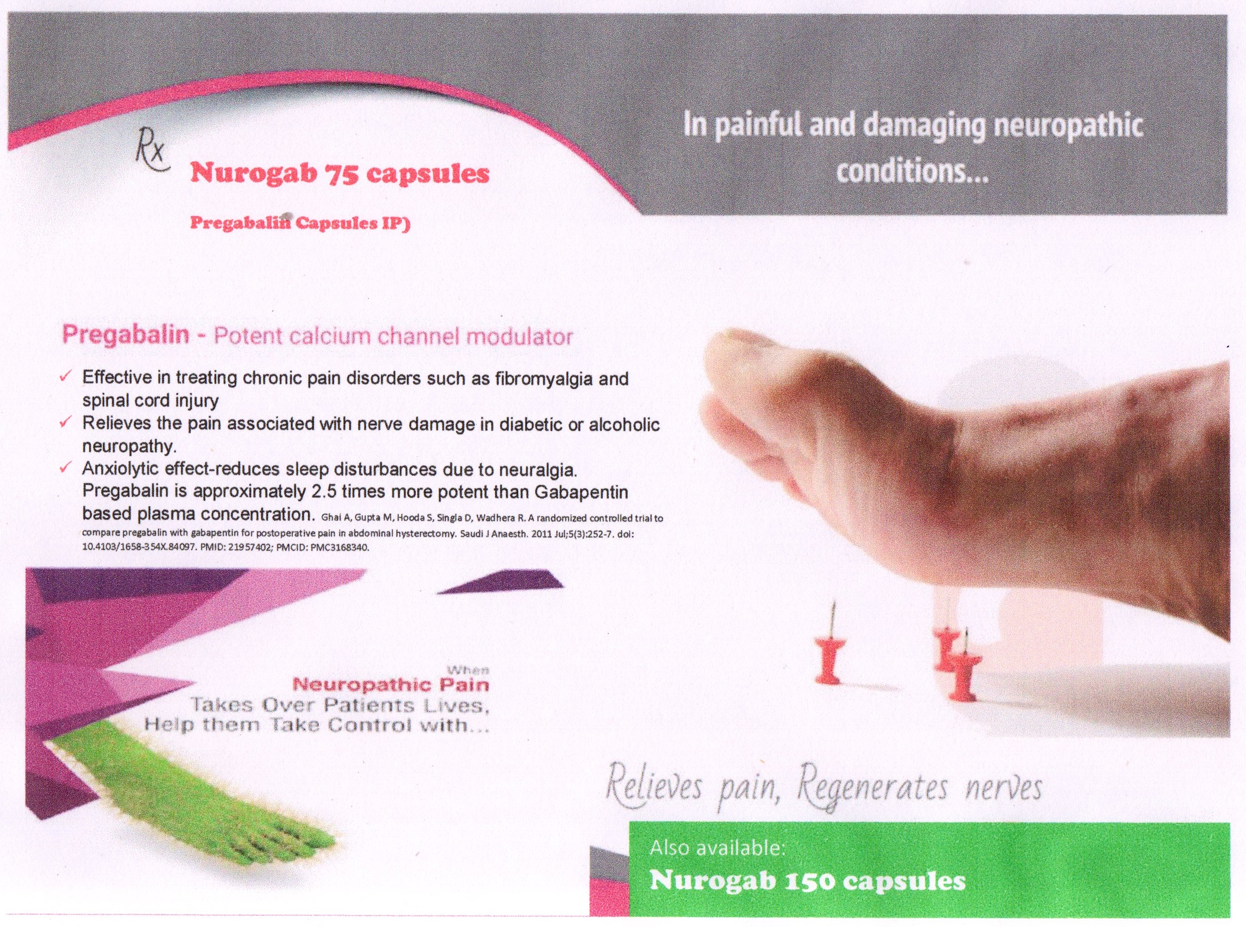 NUROGAB 75/150 Capsule