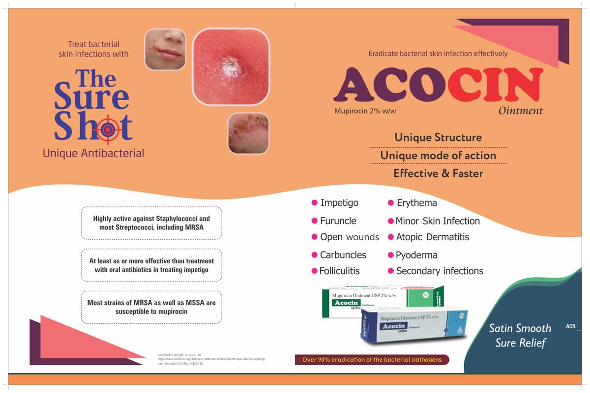 ACOCIN OINTMENT 5/15 G