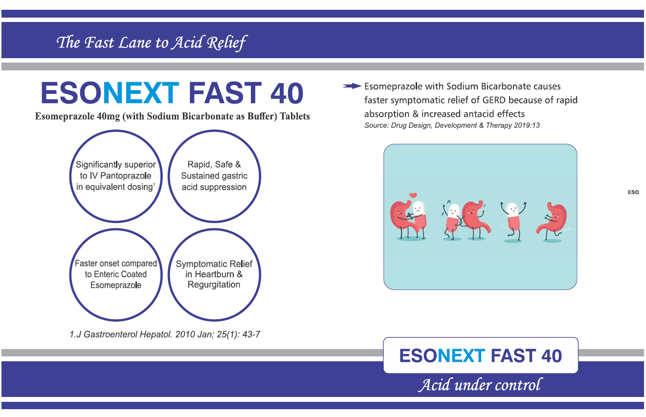 ESONEXT FAST 40 Tablets 