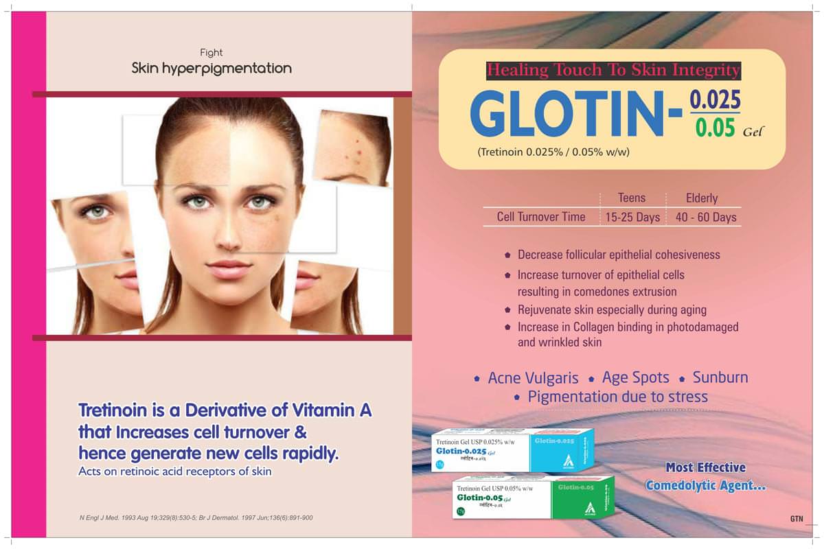 GLOTIN 0.025% / 0.05% GEL