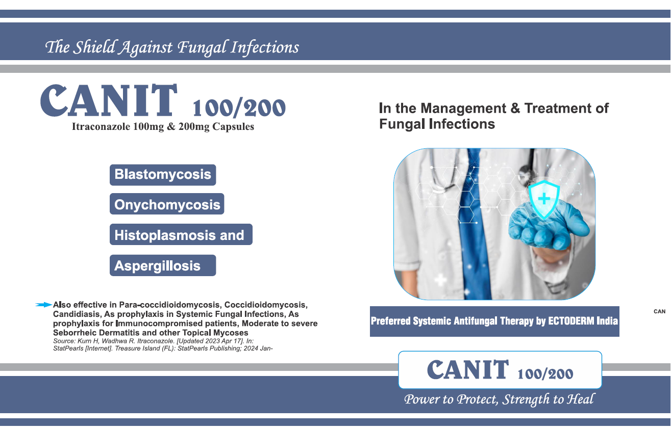 CANIT 100 CAPSULES
